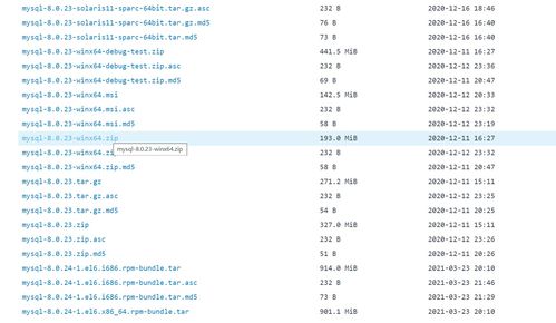 mysql8.0下载及安装教程