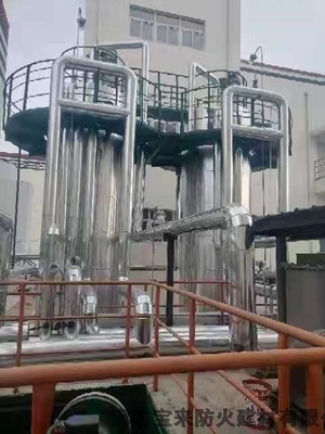 山东威海荣成热水管道保温工程