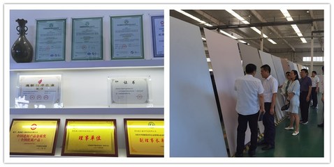 潘会长率行业专家赴陕西建工建材科技调研建筑节能材料销售及安装